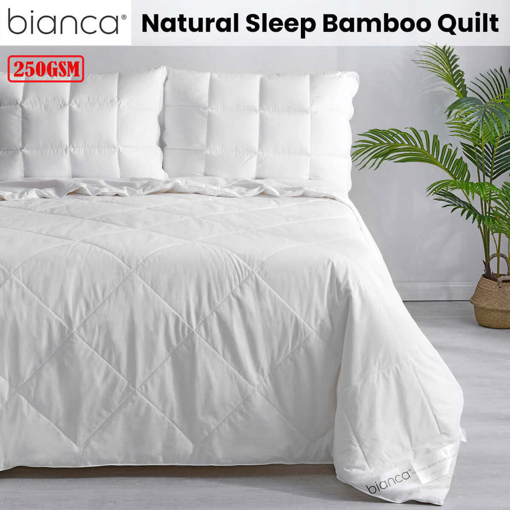 _label_, DSZ Product, feed-cond-new, feed-sl-free shipping, free-shipping, newBianca 250Gsm Natural Sleep Bamboo Summer Quilt King - Premium Home & Garden > Bedding > Duvet Covers from Bianca ! Shop Online Buy Now at S & D's Value Store Family Business Best Customer Service_label_, DSZ Product, feed-cond-new, feed-sl-free shipping, free-shipping, new