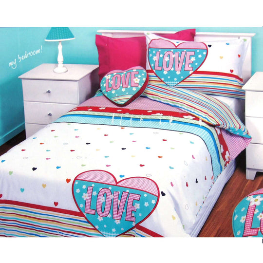 _label_, DSZ Product, feed-cond-new, feed-sl-free shipping, free-shippingKids Workshop Country Girl Quilt Cover Set Single - Premium Home & Garden > Bedding > Duvet Covers from DSZ ! Shop Online Buy Now at S & D's Value Store Family Business Best Customer Service_label_, DSZ Product, feed-cond-new, feed-sl-free shipping, free-shipping