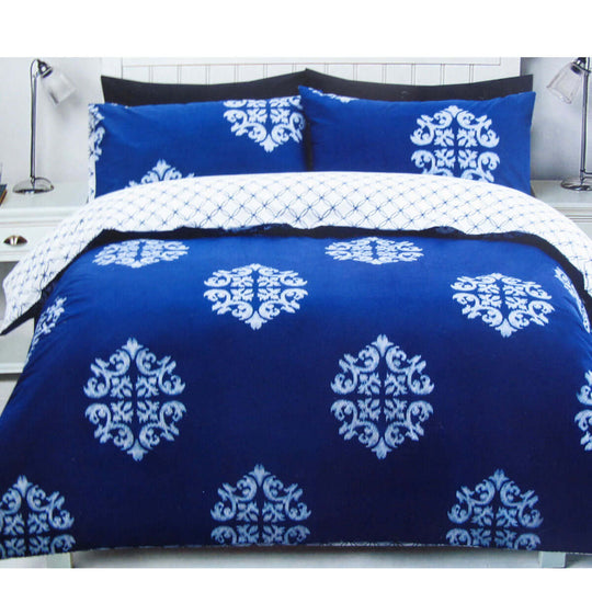 _label_, DSZ Product, feed-cond-new, feed-sl-free shipping, free-shipping225Tc Geo Damask Cotton Rich Easy Care Quilt Cover Set King - Premium Home & Garden > Bedding > Bed Sheets from DSZ ! Shop Online Buy Now at S & D's Value Store Family Business Best Customer Service_label_, DSZ Product, feed-cond-new, feed-sl-free shipping, free-shipping