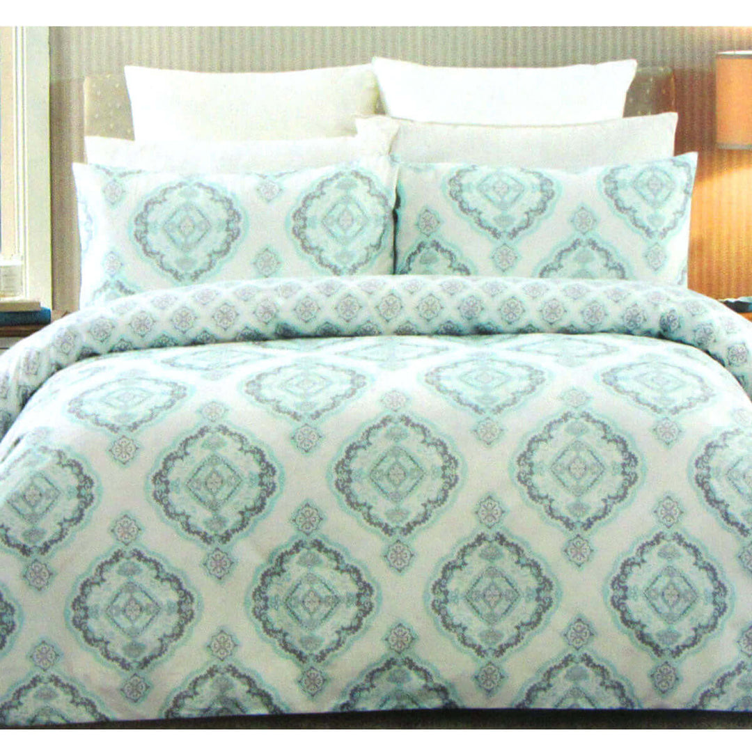 _label_, DSZ Product, feed-cond-new, feed-sl-free shipping, free-shipping225Tc Persia Cotton Rich Easy Care Quilt Cover Set Queen - Premium Home & Garden > Bedding > Duvet Covers from DSZ ! Shop Online Buy Now at S & D's Value Store Family Business Best Customer Service_label_, DSZ Product, feed-cond-new, feed-sl-free shipping, free-shipping