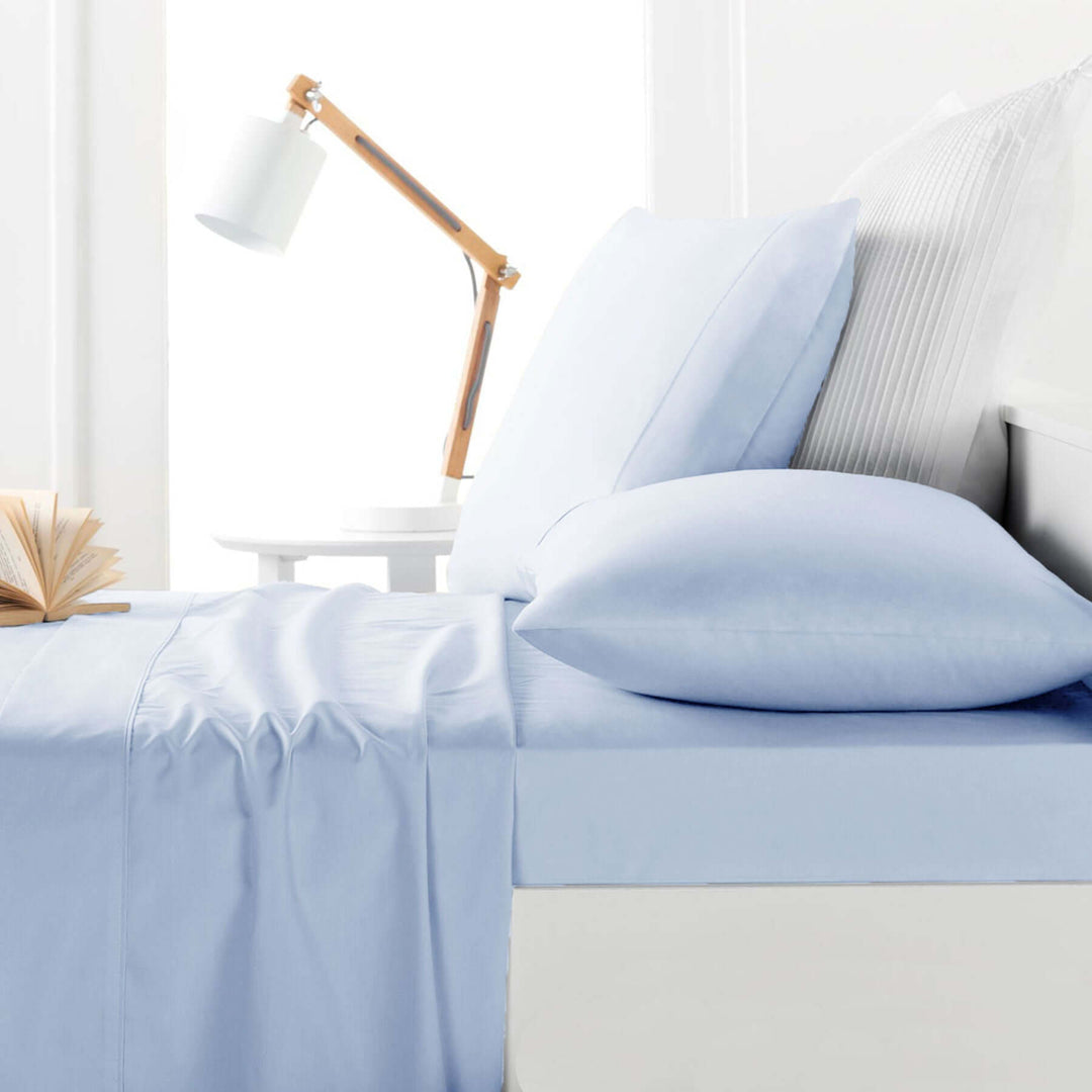 _label_, DSZ Product, feed-cond-new, feed-sl-free shipping, free-shippingBelmondo 225Tc Sheet Set Light Blue - King - Premium Home & Garden > Bedding > Bed Sheets from Belmondo ! Shop Online Buy Now at S & D's Value Store Family Business Best Customer Service_label_, DSZ Product, feed-cond-new, feed-sl-free shipping, free-shipping