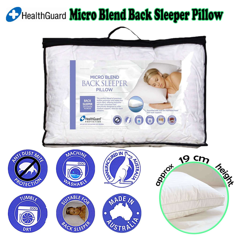 _label_, DSZ Product, feed-cond-new, feed-sl-free shipping, free-shippingEasyrest Micro Blend Back Sleeper Pillow - Premium Home & Garden > Bedding > Pillows from Easyrest ! Shop Online Buy Now at S & D's Value Store Family Business Best Customer Service_label_, DSZ Product, feed-cond-new, feed-sl-free shipping, free-shipping