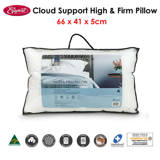 _label_, DSZ Product, feed-cond-new, feed-sl-free shipping, free-shippingEasyrest Cloud Support High &Amp; Firm Pillow 66 X 41 X 5 Cm - Premium Home & Garden > Bedding > Pillows from Easyrest ! Shop Online Buy Now at S & D's Value Store Family Business Best Customer Service_label_, DSZ Product, feed-cond-new, feed-sl-free shipping, free-shipping