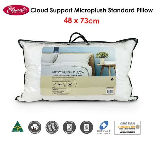 _label_, DSZ Product, feed-cond-new, feed-sl-free shipping, free-shipping, newEasyrest Cloud Support Microplush Standard Pillow 48 X 73 Cm - Premium Outdoor Recreation > Camping > Portable Toilets & Showers from Easyrest ! Shop Online Buy Now at S & D's Value Store Family Business Best Customer Service_label_, DSZ Product, feed-cond-new, feed-sl-free shipping, free-shipping, new