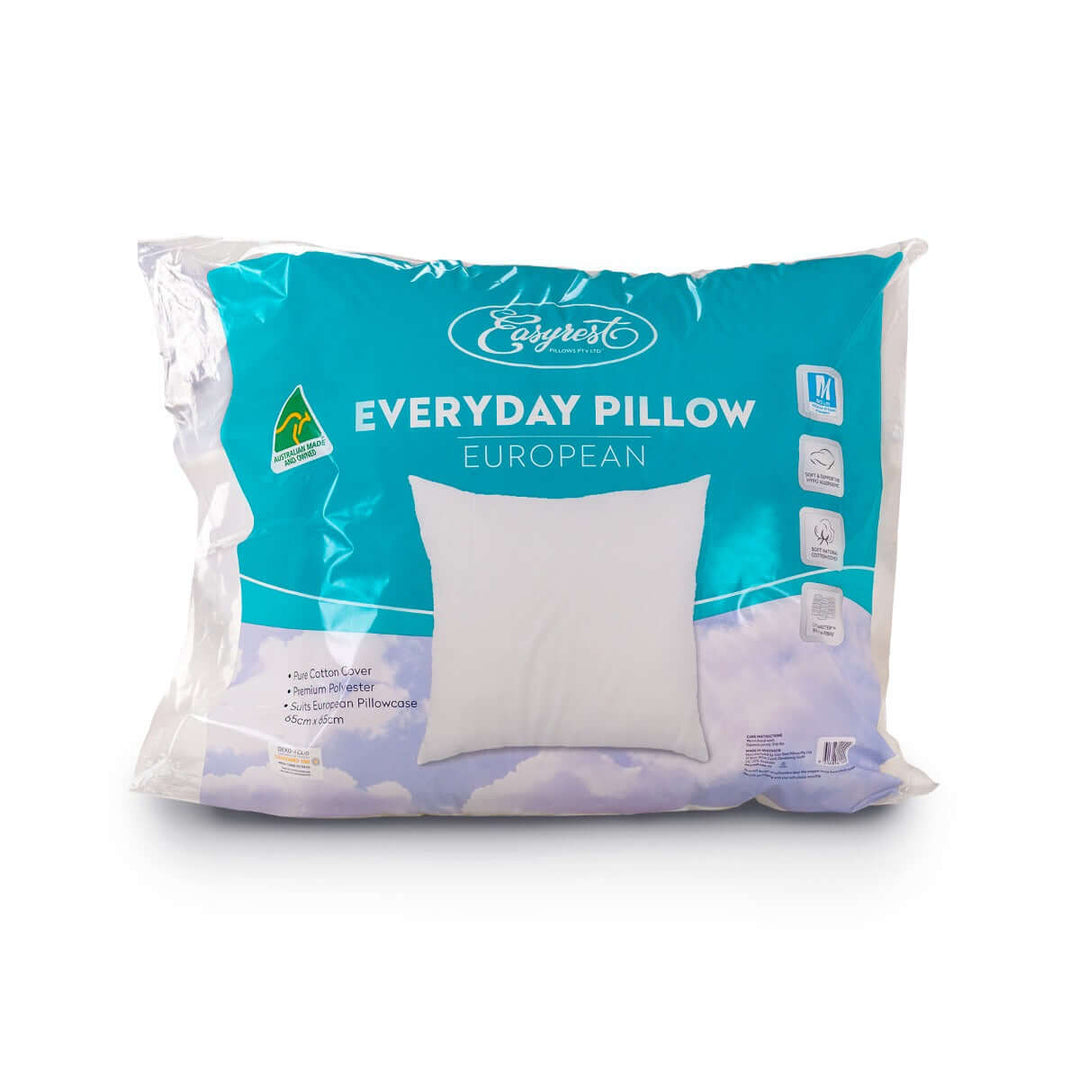 _label_, DSZ Product, feed-cond-new, feed-sl-free shipping, free-shippingEasyrest Australian Made Everyday European Pillow - Premium Home & Garden > Bedding > Pillows from Easyrest ! Shop Online Buy Now at S & D's Value Store Family Business Best Customer Service_label_, DSZ Product, feed-cond-new, feed-sl-free shipping, free-shipping