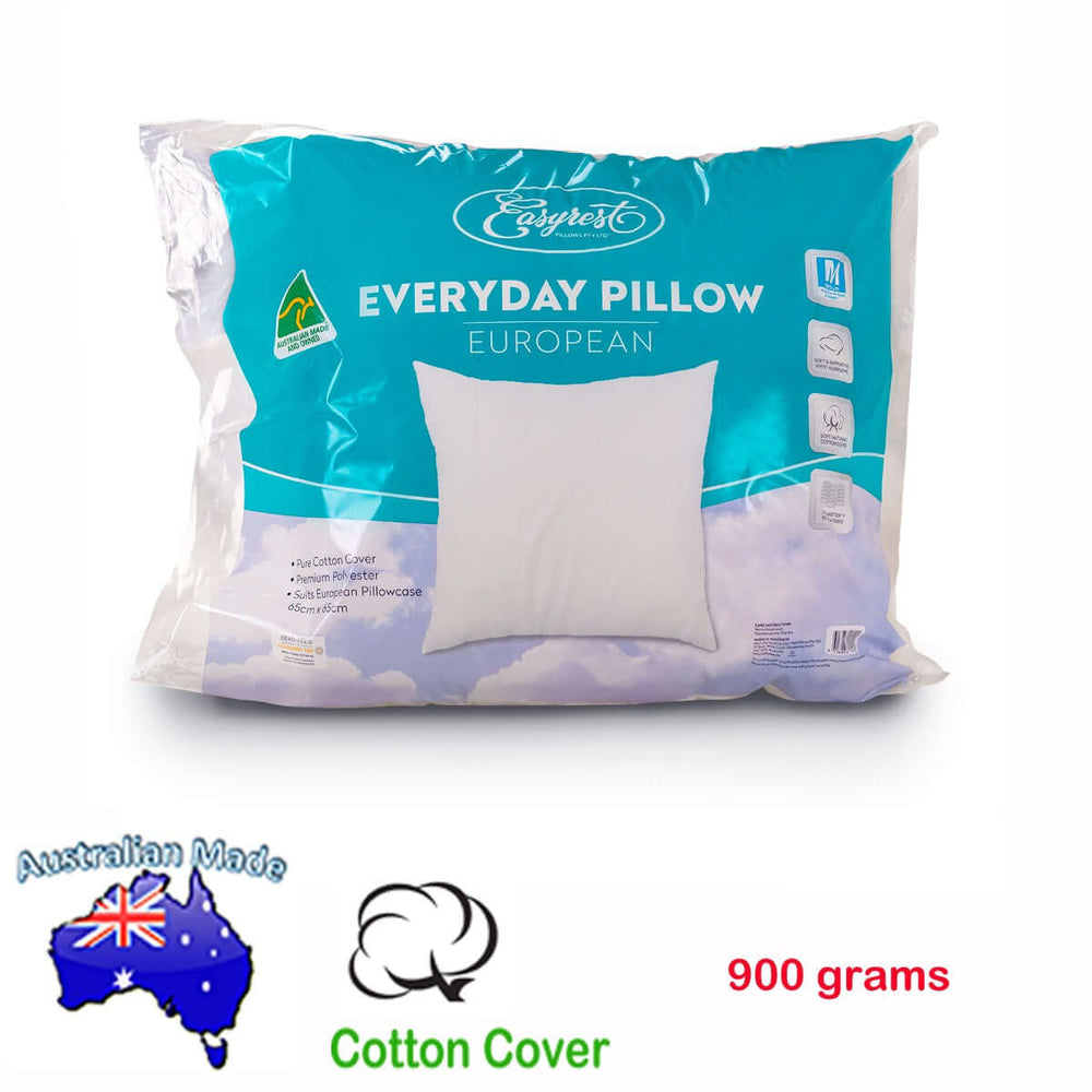 _label_, DSZ Product, feed-cond-new, feed-sl-free shipping, free-shippingEasyrest Australian Made Everyday European Pillow - Premium Home & Garden > Bedding > Pillows from Easyrest ! Shop Online Buy Now at S & D's Value Store Family Business Best Customer Service_label_, DSZ Product, feed-cond-new, feed-sl-free shipping, free-shipping