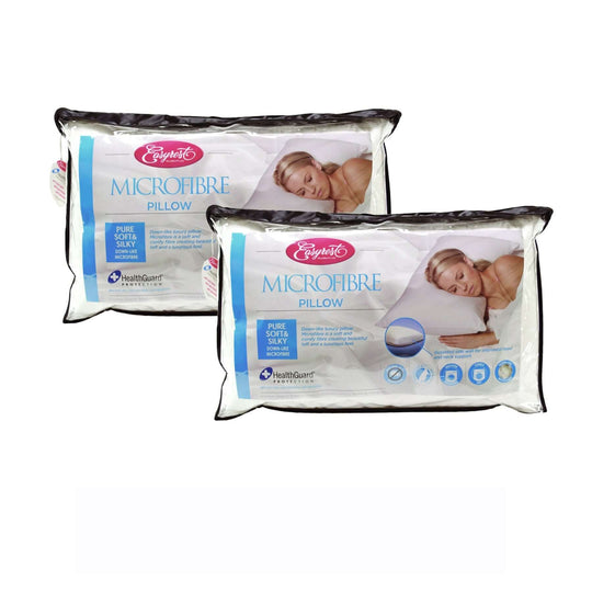 _label_, DSZ Product, feed-cond-new, feed-sl-free shipping, free-shippingEasyrest Two Microfibre Standard Gusseted Pillows - Premium Home & Garden > Bedding > Pillows from Easyrest ! Shop Online Buy Now at S & D's Value Store Family Business Best Customer Service_label_, DSZ Product, feed-cond-new, feed-sl-free shipping, free-shipping