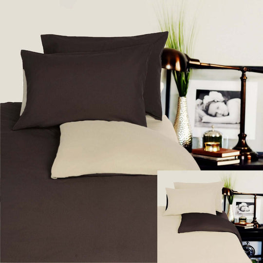 _label_, DSZ Product, feed-cond-new, feed-sl-free shipping, free-shippingHotel Living Reversible 100% Cotton Jersey Quilt Cover Set Chocolate / Linen - Double - Premium Home & Garden > Bedding > Bed Sheets from Hotel Living ! Shop Online Buy Now at S & D's Value Store Family Business Best Customer Service_label_, DSZ Product, feed-cond-new, feed-sl-free shipping, free-shipping