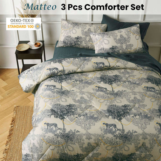 _label_, DSZ Product, feed-cond-new, feed-sl-free shipping, free-shippingBig Sleep 3 Piece Matteo Comforter Set King - Premium Home & Garden > Bedding > Duvet Covers from Big Sleep ! Shop Online Buy Now at S & D's Value Store Family Business Best Customer Service_label_, DSZ Product, feed-cond-new, feed-sl-free shipping, free-shipping