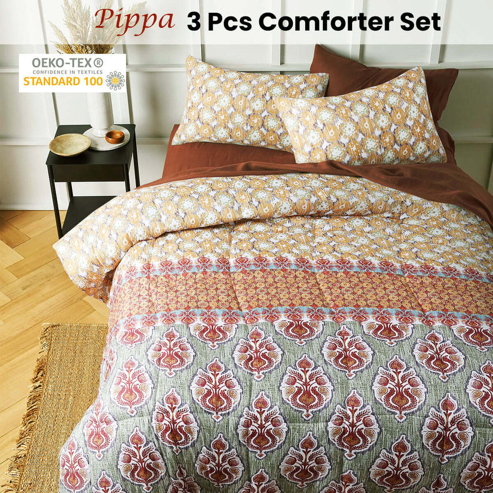 _label_, DSZ Product, feed-cond-new, feed-sl-free shipping, free-shippingBig Sleep 3 Piece Pippa Comforter Set King - Premium Home & Garden > Bedding > Duvet Covers from Big Sleep ! Shop Online Buy Now at S & D's Value Store Family Business Best Customer Service_label_, DSZ Product, feed-cond-new, feed-sl-free shipping, free-shipping