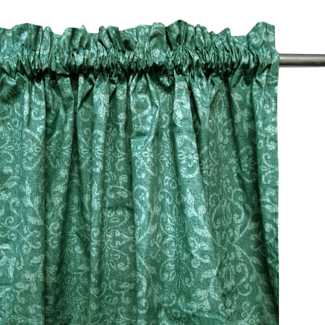 _label_, DSZ Product, feed-cond-new, feed-sl-free shipping, free-shipping, newPair Of Polyester Cotton Rod Pocket Green Damask Curtains - Premium Home & Garden > Curtains > Curtains & Drapes from DSZ ! Shop Online Buy Now at S & D's Value Store Family Business Best Customer Service_label_, DSZ Product, feed-cond-new, feed-sl-free shipping, free-shipping, new