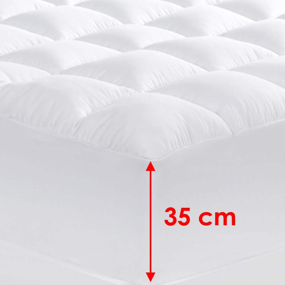 _label_, DSZ Product, feed-cond-new, feed-sl-free shipping, free-shipping, newCloudland 1000Gsm Memory Resistant Microball Fill Mattress Topper King Single - Premium Outdoor Recreation > Camping > Inflatable Mattresses from Cloudland ! Shop Online Buy Now at S & D's Value Store Family Business Best Customer Service_label_, DSZ Product, feed-cond-new, feed-sl-free shipping, free-shipping, new