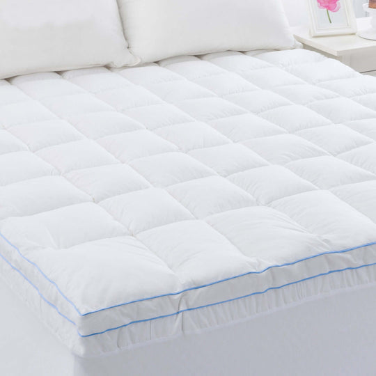 _label_, DSZ Product, feed-cond-new, feed-sl-free shipping, free-shipping, newCloudland 750Gsm Memory Resistant Microball Fill Mattress Topper King - Premium Outdoor Recreation > Camping > Inflatable Mattresses from Cloudland ! Shop Online Buy Now at S & D's Value Store Family Business Best Customer Service_label_, DSZ Product, feed-cond-new, feed-sl-free shipping, free-shipping, new