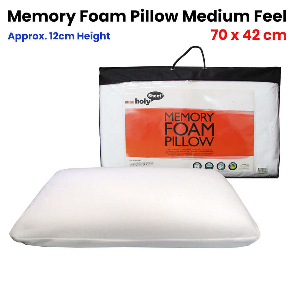 _label_, DSZ Product, feed-cond-new, feed-sl-free shipping, free-shippingMemory Foam Pillow Medium Feel - Premium Home & Garden > Bedding > Pillows from DSZ ! Shop Online Buy Now at S & D's Value Store Family Business Best Customer Service_label_, DSZ Product, feed-cond-new, feed-sl-free shipping, free-shipping