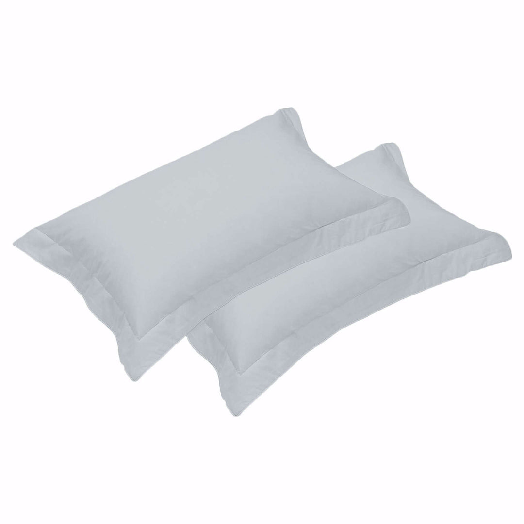 _label_, DSZ Product, feed-cond-new, feed-sl-free shipping, free-shipping500Tc Pair Of Egyptian Cotton Tailored Standard Pillowcases Silver - Premium Home & Garden > Bedding > Bed Sheets from DSZ ! Shop Online Buy Now at S & D's Value Store Family Business Best Customer Service_label_, DSZ Product, feed-cond-new, feed-sl-free shipping, free-shipping