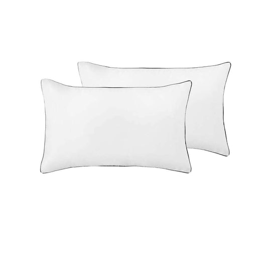 _label_, DSZ Product, feed-cond-new, feed-sl-free shipping, free-shippingAccessorize Pair Of White/Black Piped Hotel Deluxe Cotton Standard Pillowcases - Premium Home & Garden > Bedding > Bed Sheets from Accessorize ! Shop Online Buy Now at S & D's Value Store Family Business Best Customer Service_label_, DSZ Product, feed-cond-new, feed-sl-free shipping, free-shipping