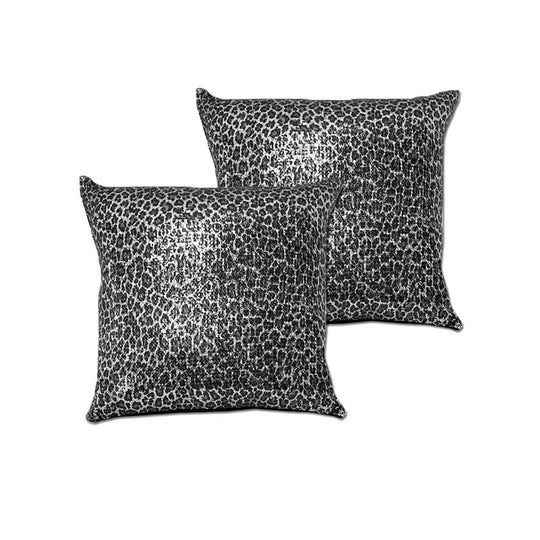 _label_, DSZ Product, feed-cond-new, feed-sl-free shipping, free-shippingAccessorize Pair Of Leopard Black Sequined European Pillowcases - Premium Home & Garden > Bedding > Pillowcases from Accessorize ! Shop Online Buy Now at S & D's Value Store Family Business Best Customer Service_label_, DSZ Product, feed-cond-new, feed-sl-free shipping, free-shipping