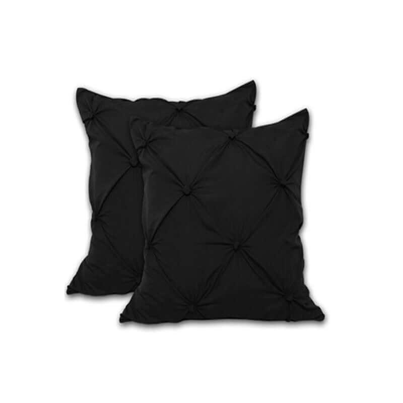 _label_, DSZ Product, feed-cond-new, feed-sl-free shipping, free-shippingAccessorize 2 Pce Puffy European Pillowcases Black - Premium Home & Garden > Bedding > Pillowcases from Accessorize ! Shop Online Buy Now at S & D's Value Store Family Business Best Customer Service_label_, DSZ Product, feed-cond-new, feed-sl-free shipping, free-shipping