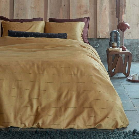 _label_, DSZ Product, feed-cond-new, feed-sl-free shipping, free-shipping, newPip Studio Blurred Lines Yellow Cotton Sateen Quilt Cover Set King - Premium Home & Garden > Bedding > Duvet Covers from Pip Studio ! Shop Online Buy Now at S & D's Value Store Family Business Best Customer Service_label_, DSZ Product, feed-cond-new, feed-sl-free shipping, free-shipping, new