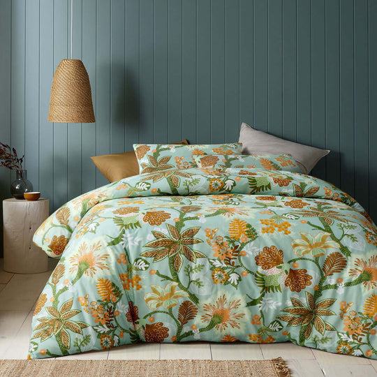 _label_, DSZ Product, feed-cond-new, feed-sl-free shipping, free-shipping, newAccessorize Kienze Washed Cotton Printed Quilt Cover Set King - Premium Home & Garden > Bedding > Duvet Covers from Accessorize ! Shop Online Buy Now at S & D's Value Store Family Business Best Customer Service_label_, DSZ Product, feed-cond-new, feed-sl-free shipping, free-shipping, new