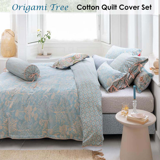 _label_, DSZ Product, feed-cond-new, feed-sl-free shipping, free-shipping, newPip Studio Origami Tree  Light Blue Quilt Cover Set King - Premium Home & Garden > Bedding > Duvet Covers from Pip Studio ! Shop Online Buy Now at S & D's Value Store Family Business Best Customer Service_label_, DSZ Product, feed-cond-new, feed-sl-free shipping, free-shipping, new