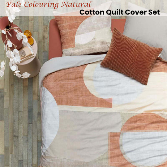 _label_, DSZ Product, feed-cond-new, feed-sl-free shipping, free-shipping, newVtwonen Pale Colouring Natural Cotton Quilt Cover Set King - Premium Home & Garden > Bedding > Duvet Covers from Vtwonen ! Shop Online Buy Now at S & D's Value Store Family Business Best Customer Service_label_, DSZ Product, feed-cond-new, feed-sl-free shipping, free-shipping, new