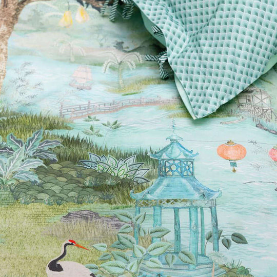 _label_, DSZ Product, feed-cond-new, feed-sl-free shipping, free-shipping, newPip Studio Pip Paradise Green Quilt Cover Set King - Premium Home & Garden > Bedding > Duvet Covers from Pip Studio ! Shop Online Buy Now at S & D's Value Store Family Business Best Customer Service_label_, DSZ Product, feed-cond-new, feed-sl-free shipping, free-shipping, new