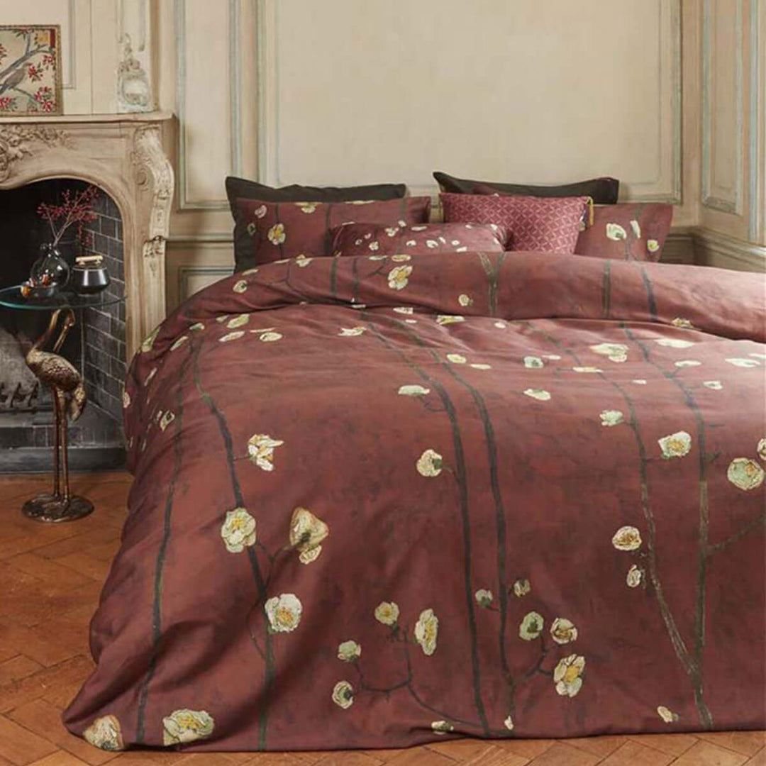 _label_, DSZ Product, feed-cond-new, feed-sl-free shipping, free-shipping, newBedding House Van Gogh Plum Blossoms Red Cotton Sateen Quilt Cover Set King - Premium Home & Garden > Bedding > Duvet Covers from Bedding House ! Shop Online Buy Now at S & D's Value Store Family Business Best Customer Service_label_, DSZ Product, feed-cond-new, feed-sl-free shipping, free-shipping, new