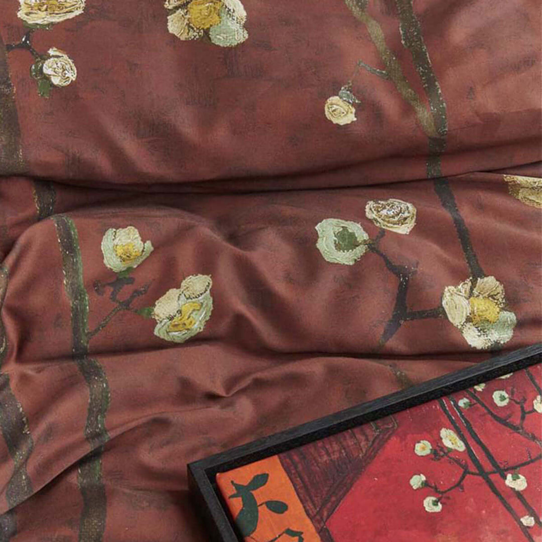 _label_, DSZ Product, feed-cond-new, feed-sl-free shipping, free-shipping, newBedding House Van Gogh Plum Blossoms Red Cotton Sateen Quilt Cover Set King - Premium Home & Garden > Bedding > Duvet Covers from Bedding House ! Shop Online Buy Now at S & D's Value Store Family Business Best Customer Service_label_, DSZ Product, feed-cond-new, feed-sl-free shipping, free-shipping, new