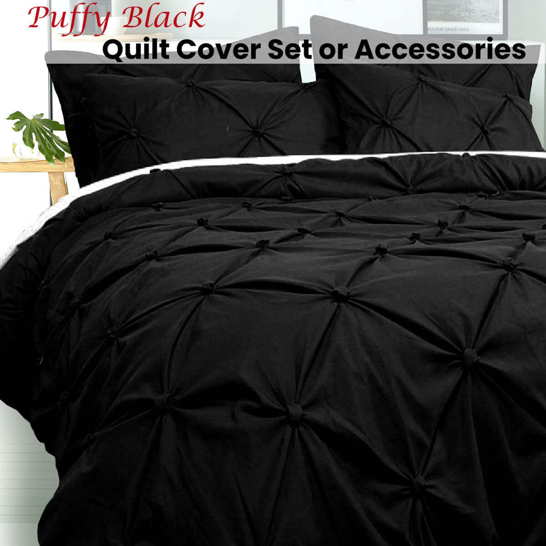 _label_, DSZ Product, feed-cond-new, feed-sl-free shipping, free-shippingBloomington Puffy Quilt Cover Set Black King - Premium Home & Garden > Bedding > Duvet Covers from Bloomington ! Shop Online Buy Now at S & D's Value Store Family Business Best Customer Service_label_, DSZ Product, feed-cond-new, feed-sl-free shipping, free-shipping