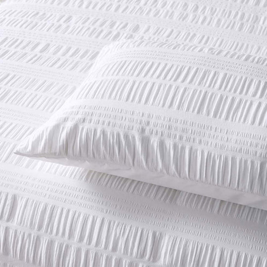 _label_, DSZ Product, feed-cond-new, feed-sl-free shipping, free-shippingAccessorize Seersucker White Cotton Quilt Cover Set King - Premium Home & Garden > Bedding > Duvet Covers from Accessorize ! Shop Online Buy Now at S & D's Value Store Family Business Best Customer Service_label_, DSZ Product, feed-cond-new, feed-sl-free shipping, free-shipping