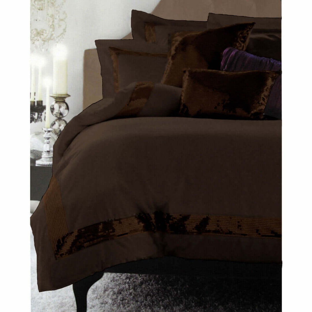 _label_, DSZ Product, feed-cond-new, feed-sl-free shipping, free-shippingAccessorize Sequins Chocolate Quilt Cover Set King - Premium Home & Garden > Bedding > Duvet Covers from Accessorize ! Shop Online Buy Now at S & D's Value Store Family Business Best Customer Service_label_, DSZ Product, feed-cond-new, feed-sl-free shipping, free-shipping