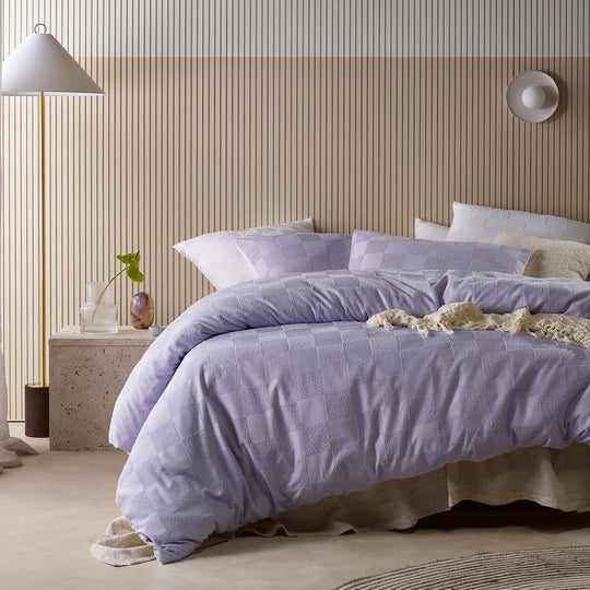 _label_, DSZ Product, feed-cond-new, feed-sl-free shipping, free-shippingAccessorize Tipo Lilac Chenille Quilt Cover Set Single - Premium Home & Garden > Bedding > Duvet Covers from Accessorize ! Shop Online Buy Now at S & D's Value Store Family Business Best Customer Service_label_, DSZ Product, feed-cond-new, feed-sl-free shipping, free-shipping