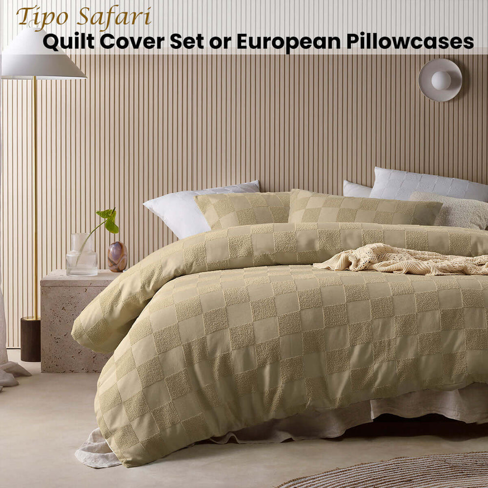 _label_, DSZ Product, feed-cond-new, feed-sl-free shipping, free-shipping, newAccessorize Tipo Safari Chenille Quilt Cover Set Super King - Premium Home & Garden > Bedding > Duvet Covers from Accessorize ! Shop Online Buy Now at S & D's Value Store Family Business Best Customer Service_label_, DSZ Product, feed-cond-new, feed-sl-free shipping, free-shipping, new