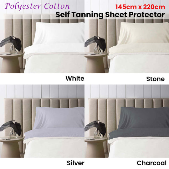 _label_, DSZ Product, feed-cond-new, feed-sl-free shipping, free-shippingAccessorize Self Tanning Polyester Cotton Sheet Protector 145Cm X 220Cm White - Premium Home & Garden > Bedding > Mattress Protectors from Accessorize ! Shop Online Buy Now at S & D's Value Store Family Business Best Customer Service_label_, DSZ Product, feed-cond-new, feed-sl-free shipping, free-shipping