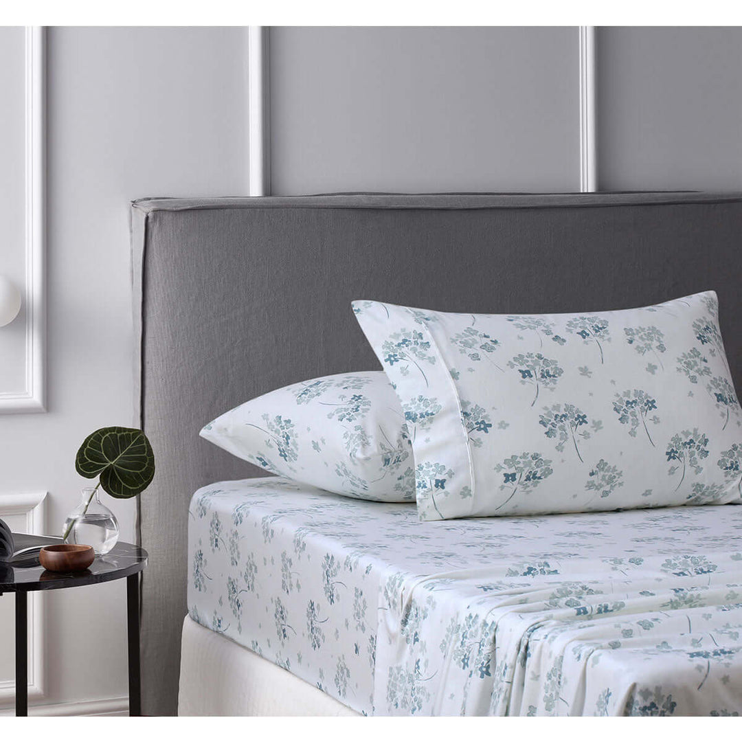 _label_, DSZ Product, feed-cond-new, feed-sl-free shipping, free-shippingAccessorize Cotton Flannelette Sheet Set Flower Bunch Light Blue Single - Premium Home & Garden > Bedding > Bed Sheets from Accessorize ! Shop Online Buy Now at S & D's Value Store Family Business Best Customer Service_label_, DSZ Product, feed-cond-new, feed-sl-free shipping, free-shipping