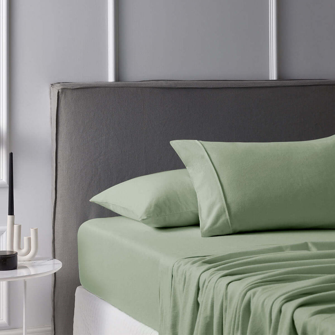 _label_, DSZ Product, feed-cond-new, feed-sl-free shipping, free-shippingAccessorize Cotton Flannelette Sheet Set 40Cm Wall Sage King - Premium Home & Garden > Bedding > Bed Sheets from Accessorize ! Shop Online Buy Now at S & D's Value Store Family Business Best Customer Service_label_, DSZ Product, feed-cond-new, feed-sl-free shipping, free-shipping