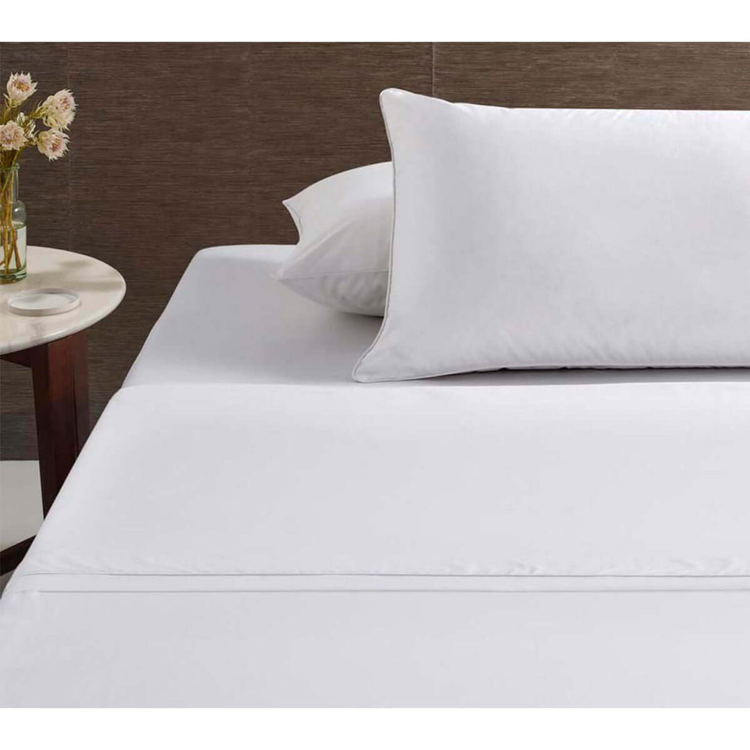 _label_, DSZ Product, feed-cond-new, feed-sl-free shipping, free-shipping, newAccessorize White Piped Hotel Deluxe Cotton Sheet Set Super King - Premium Home & Garden > Bedding > Bed Sheets from Accessorize ! Shop Online Buy Now at S & D's Value Store Family Business Best Customer Service_label_, DSZ Product, feed-cond-new, feed-sl-free shipping, free-shipping, new