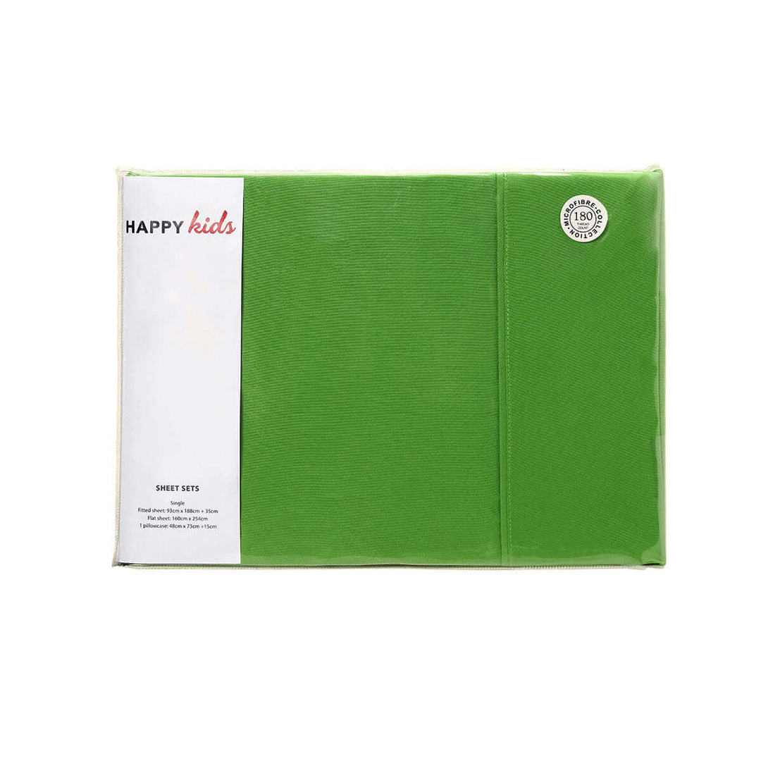 _label_, DSZ Product, feed-cond-new, feed-sl-free shipping, free-shippingHappy Kids Green Plain Dyed Microfibre Sheet Set Double - Premium Home & Garden > Bedding > Bed Sheets from Happy Kids ! Shop Online Buy Now at S & D's Value Store Family Business Best Customer Service_label_, DSZ Product, feed-cond-new, feed-sl-free shipping, free-shipping