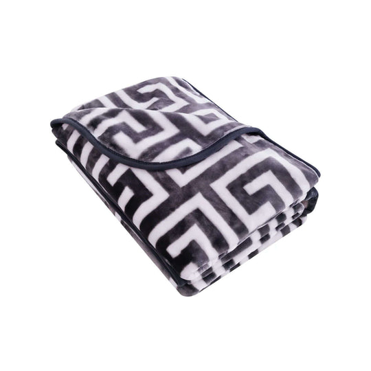 _label_, DSZ Product, feed-cond-new, feed-sl-free shipping, free-shippingBloomington 800Gsm Greek Key Charcoal Winter Premium Quality 1 Ply Mink Blanket Double - Premium Home & Garden > Bedding > Blankets & Throws from Bloomington ! Shop Online Buy Now at S & D's Value Store Family Business Best Customer Service_label_, DSZ Product, feed-cond-new, feed-sl-free shipping, free-shipping