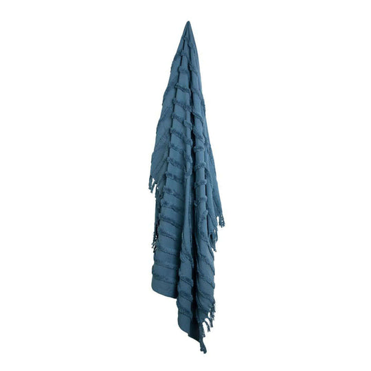 _label_, DSZ Product, feed-cond-new, feed-sl-free shipping, free-shippingJ Elliot Home Zen Luxury Fringe Throw 130 X 160Cm Steel Blue - Premium Home & Garden > Curtains > Curtains & Drapes from J Elliot Home ! Shop Online Buy Now at S & D's Value Store Family Business Best Customer Service_label_, DSZ Product, feed-cond-new, feed-sl-free shipping, free-shipping