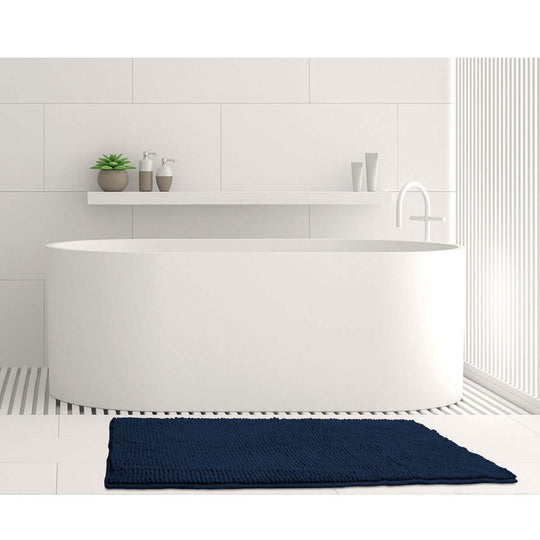 _label_, DSZ Product, feed-cond-new, feed-sl-free shipping, free-shipping, newToggle Microfiber Bath Mat Medium Navy - Premium Home & Garden > Bathroom Accessories > Bath Mats & Rugs from Toggle ! Shop Online Buy Now at S & D's Value Store Family Business Best Customer Service_label_, DSZ Product, feed-cond-new, feed-sl-free shipping, free-shipping, new