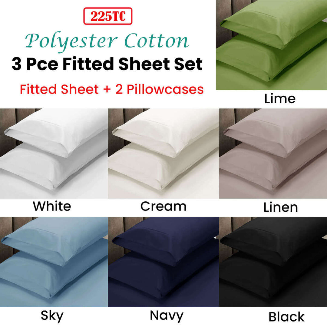 _label_, DSZ Product, feed-cond-new, feed-sl-free shipping, free-shippingApartmento 225Tc Fitted Sheet Set King Black Plus 2 Pillowcases - Premium Home & Garden > Bedding > Bed Sheets from Apartmento ! Shop Online Buy Now at S & D's Value Store Family Business Best Customer Service_label_, DSZ Product, feed-cond-new, feed-sl-free shipping, free-shipping