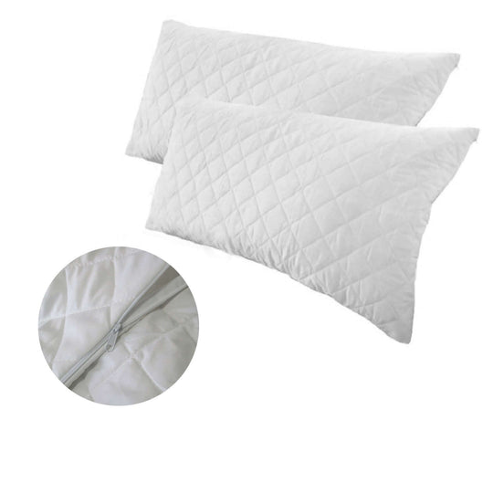 _label_, DSZ Product, feed-cond-new, feed-sl-free shipping, free-shippingTwin Pack Quilted King Pillow Protectors - Premium Home & Garden > Bedding > Pillows from DSZ ! Shop Online Buy Now at S & D's Value Store Family Business Best Customer Service_label_, DSZ Product, feed-cond-new, feed-sl-free shipping, free-shipping