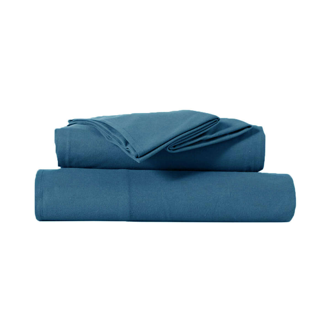 _label_, DSZ Product, feed-cond-new, feed-sl-free shipping, free-shippingKingtex Ultra - Soft Micro Flannel Sheet Set 40 Cm Wall Steel Blue Queen - Premium Home & Garden > Bedding > Bed Sheets from Kingtex ! Shop Online Buy Now at S & D's Value Store Family Business Best Customer Service_label_, DSZ Product, feed-cond-new, feed-sl-free shipping, free-shipping