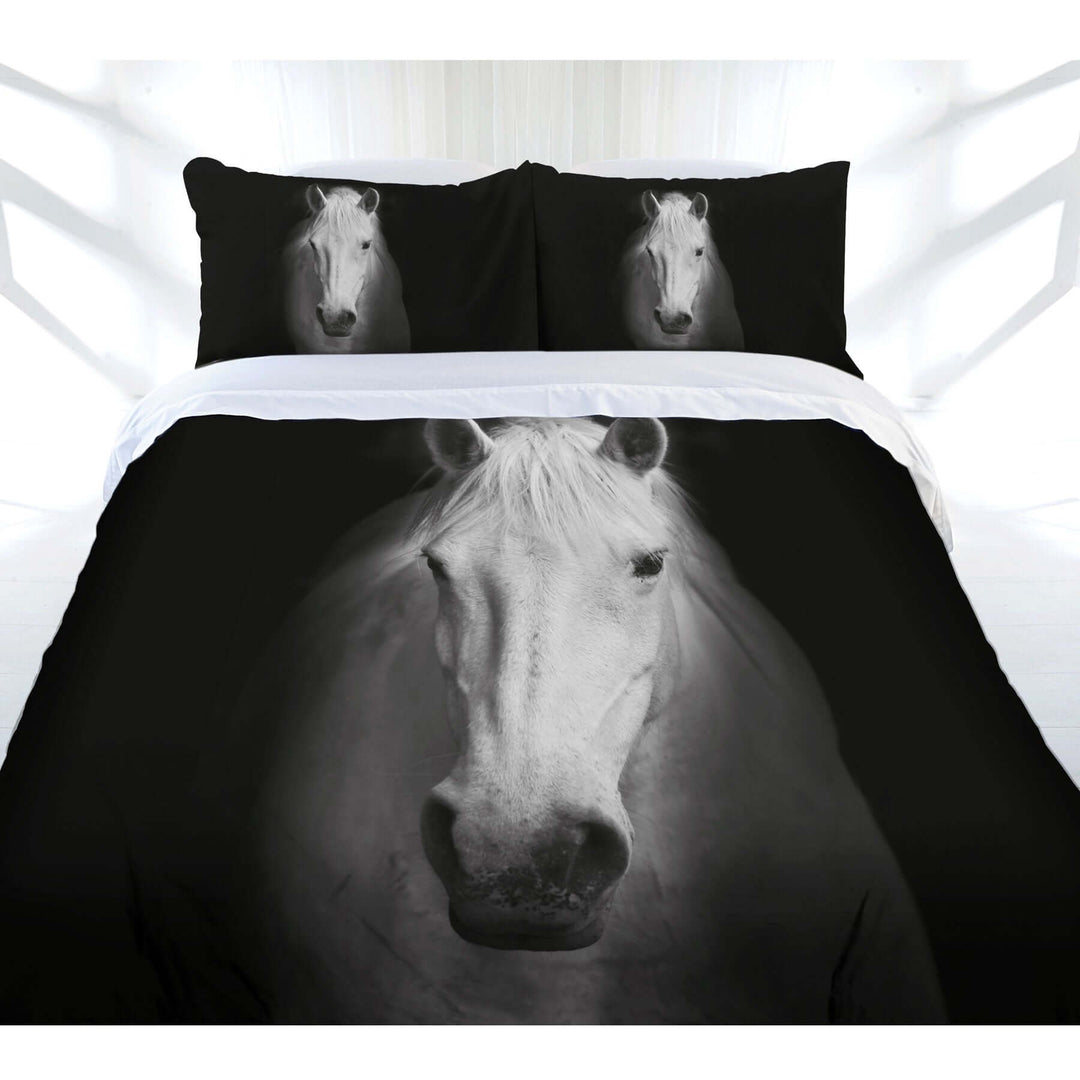 _label_, DSZ Product, feed-cond-new, feed-sl-free shipping, free-shippingJust Home Midnight Horse Quilt Cover Set Queen - Premium Home & Garden > Bedding > Duvet Covers from Just Home ! Shop Online Buy Now at S & D's Value Store Family Business Best Customer Service_label_, DSZ Product, feed-cond-new, feed-sl-free shipping, free-shipping