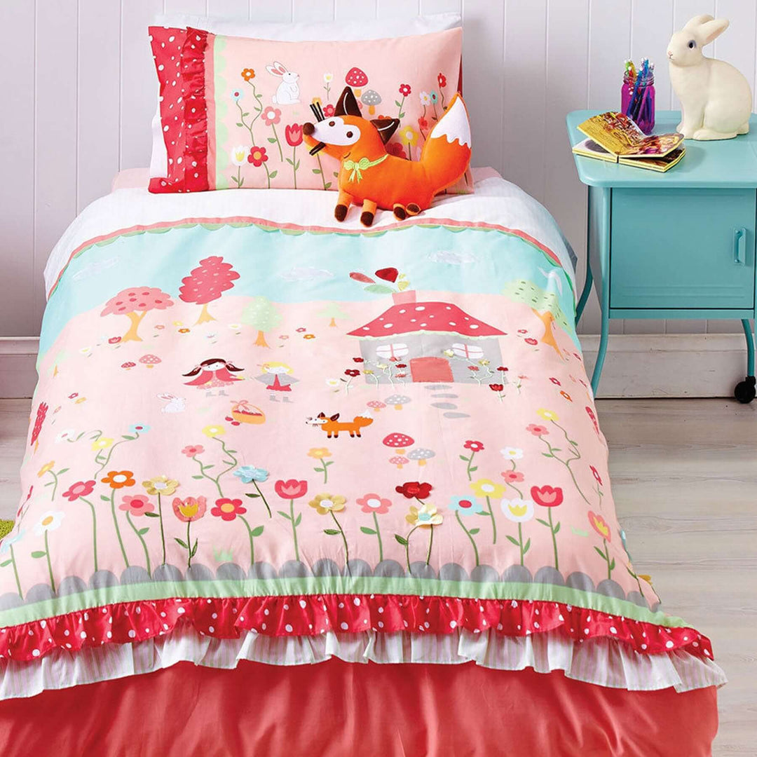 _label_, DSZ Product, feed-cond-new, feed-sl-free shipping, free-shippingCubby House Reversible Storybook Quilt Cover Set Double - Premium Home & Garden > Bedding > Duvet Covers from Cubby House Kids ! Shop Online Buy Now at S & D's Value Store Family Business Best Customer Service_label_, DSZ Product, feed-cond-new, feed-sl-free shipping, free-shipping