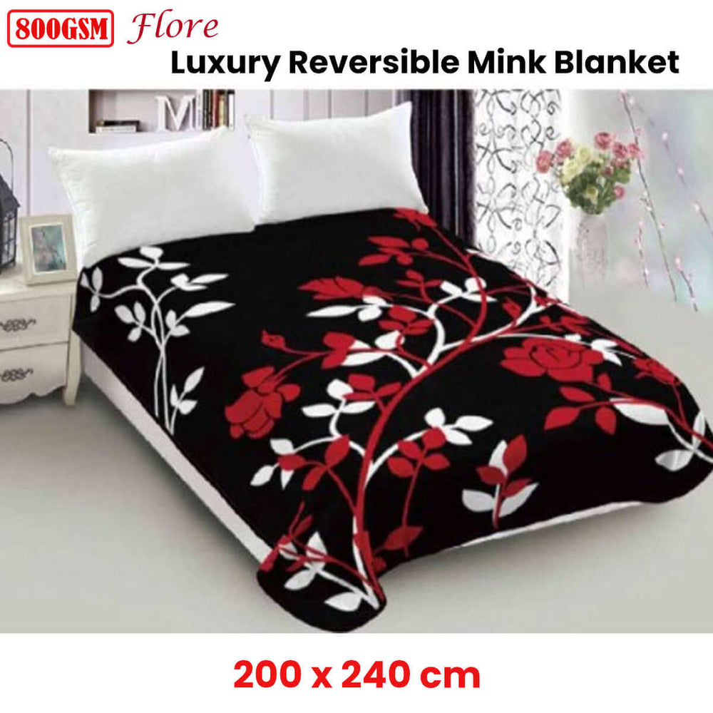 _label_, DSZ Product, feed-cond-new, feed-sl-free shipping, free-shippingLylac Homeware 800Gsm Luxury Reversible Mink Blanket Flore Queen - Premium Home & Garden > Bedding > Blankets & Throws from Lylac Homeware ! Shop Online Buy Now at S & D's Value Store Family Business Best Customer Service_label_, DSZ Product, feed-cond-new, feed-sl-free shipping, free-shipping