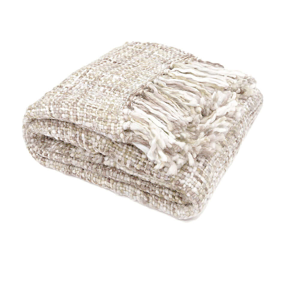 _label_, DSZ Product, feed-cond-new, feed-sl-free shipping, free-shippingRans Oslo Knitted Weave Throw 127 X 152Cm - Natural Beauty - Premium Home & Garden > Bedding > Blankets & Throws from Rans ! Shop Online Buy Now at S & D's Value Store Family Business Best Customer Service_label_, DSZ Product, feed-cond-new, feed-sl-free shipping, free-shipping