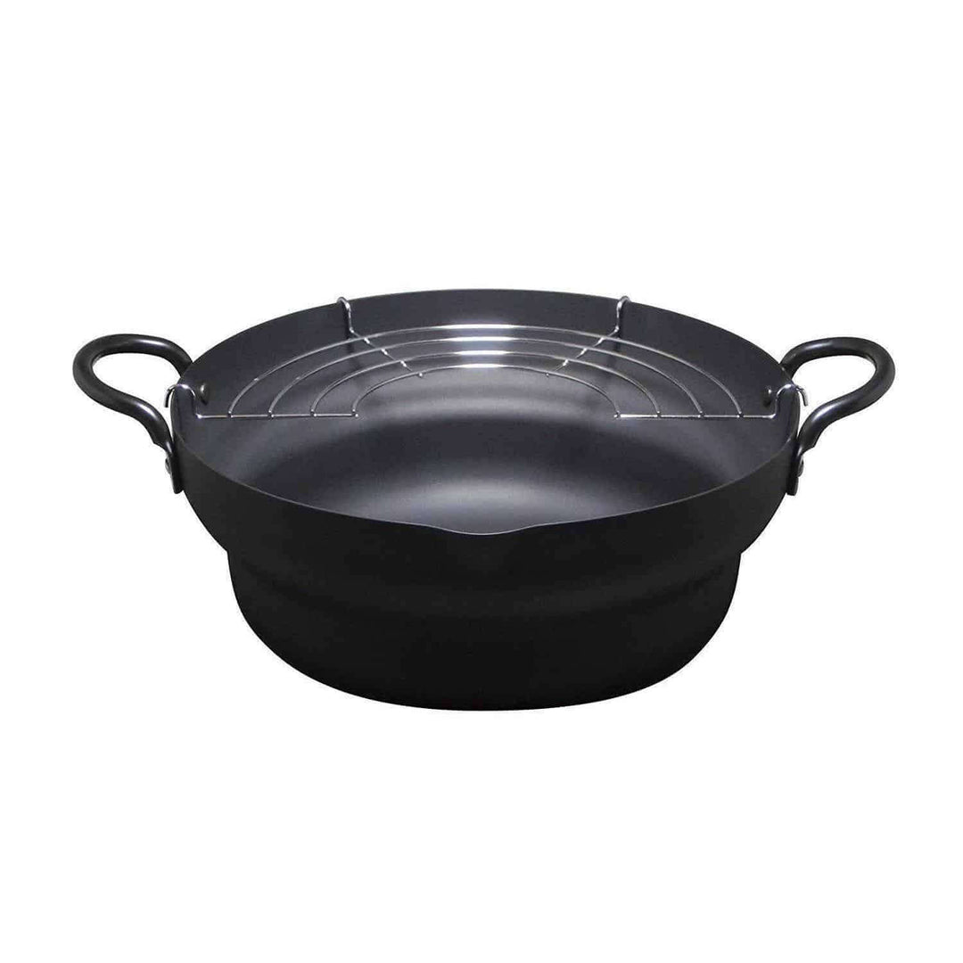 Affordable Takumi Japan Iron Tempura Deep Fry Pot, 24cm, durable, induction compatible for high-quality deep frying.